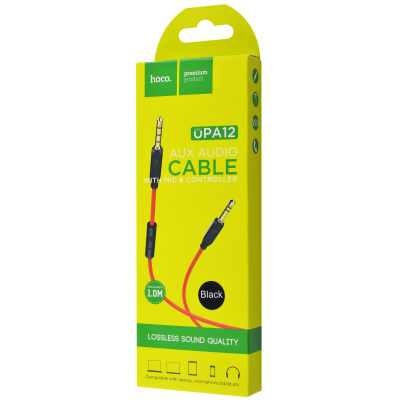 Кабель AUX Hoco UPA12 With Mic (1m) — Придбати в Україні