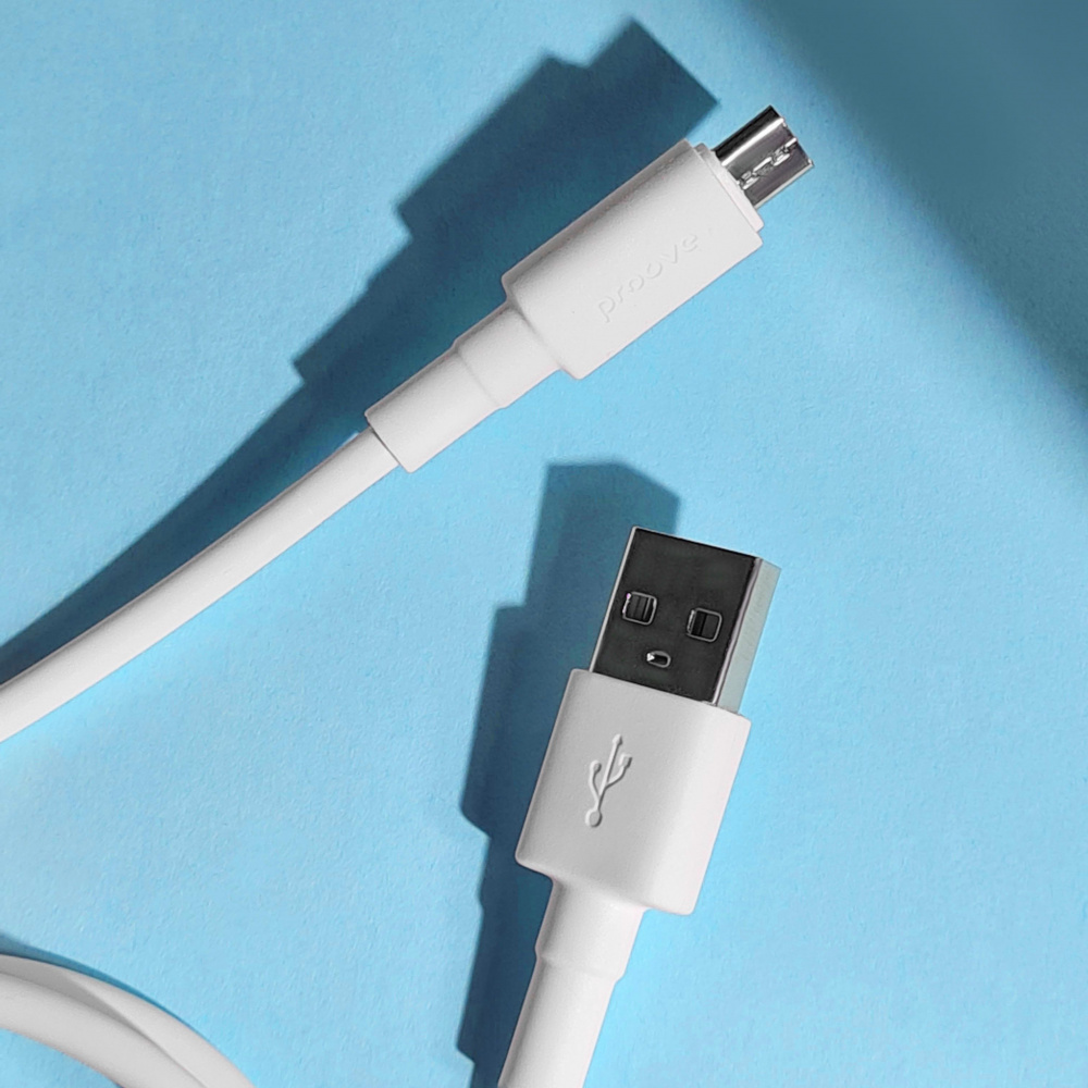 Кабель Proove Small Silicone USB to Micro USB 2.4A (1m) — Придбати в Україні - фото 4