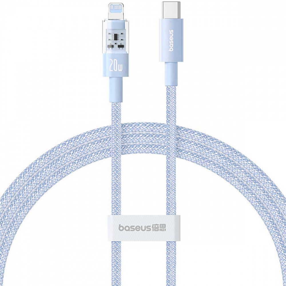 Кабель Baseus Gem Fast-Charging Type-C to Lightning 20W 1m — Придбати в Україні - фото 14
