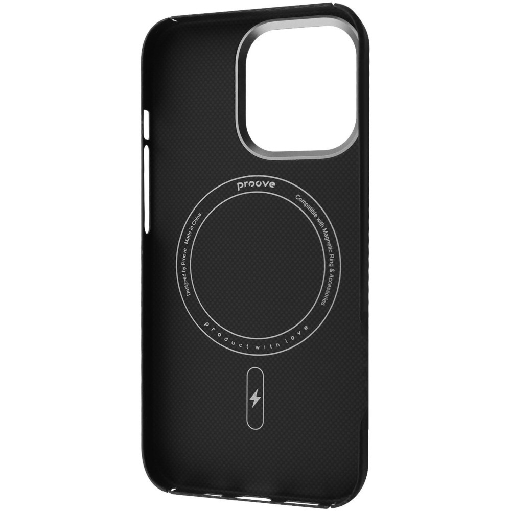 Чохол Proove Carbon Slim with Magnetic Ring iPhone 13 Pro Max (full side) — Придбати в Україні - фото 2