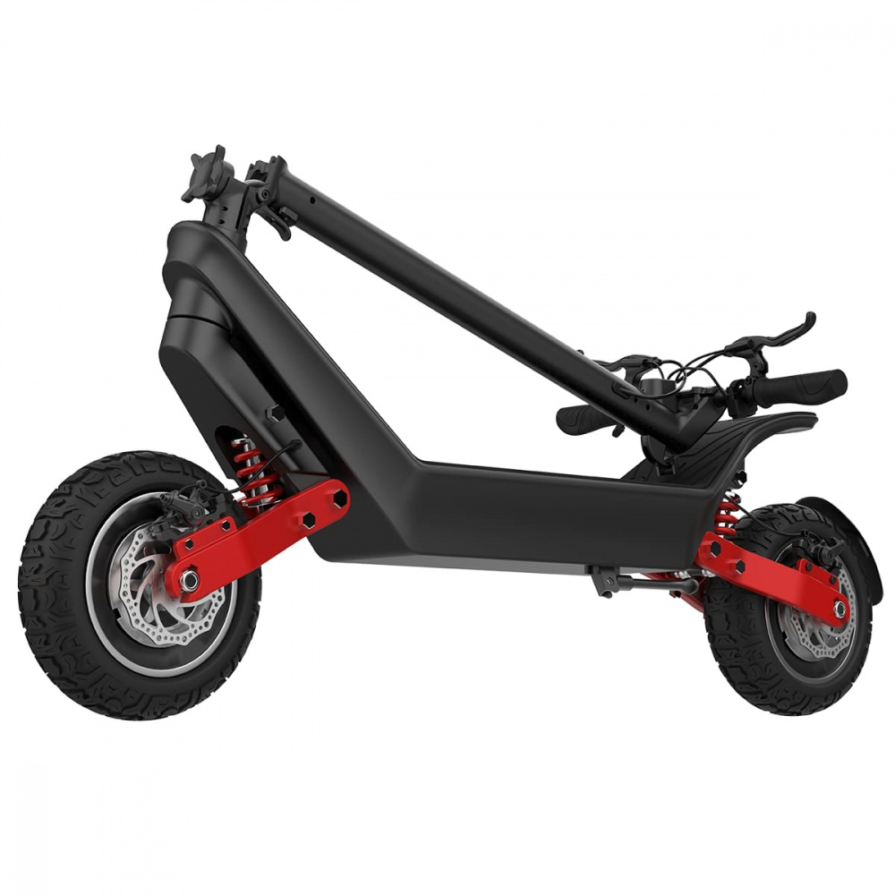 Электросамокат Proove Model Dual Sport App  1200W (черно/красный) - фото 12