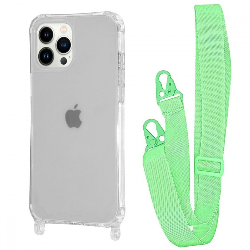 Чехол WAVE Clear Case with Strap iPhone 13 Pro Max - фото 8