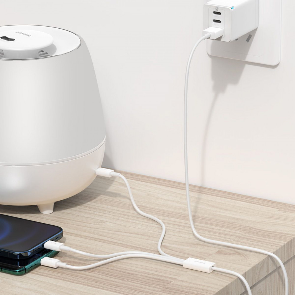 Кабель Baseus Superior Series Fast Charging 3 in 1 3.5A (1m) — Придбати в Україні - фото 7