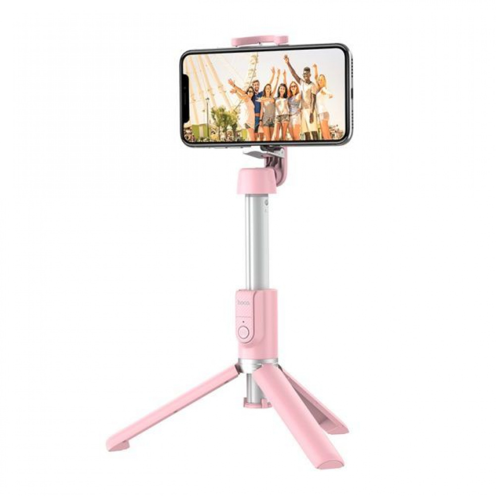 Селфи-монопод Hoco K11 Tripod Selfie Stand Bluetooth - фото 9