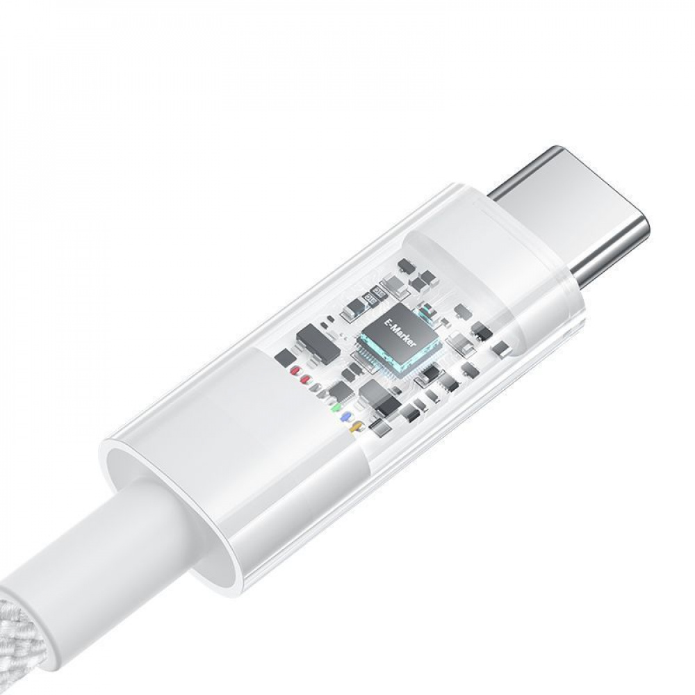 Кабель Baseus Gem Fast-Charging Type-C to Type-C 100W 2m - фото 12