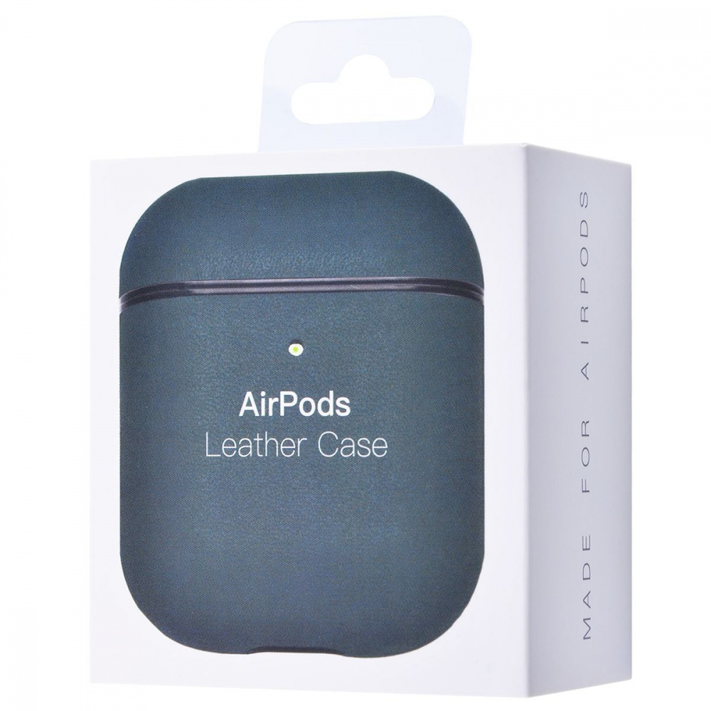 Чехол Leather Case (Leather) for AirPods 1/2 - фото 1