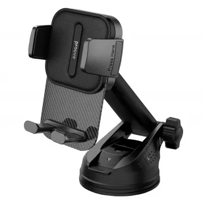 Автомобільний тримач Proove Carbon Clamp Suction Type Car Mount — Придбати в Україні