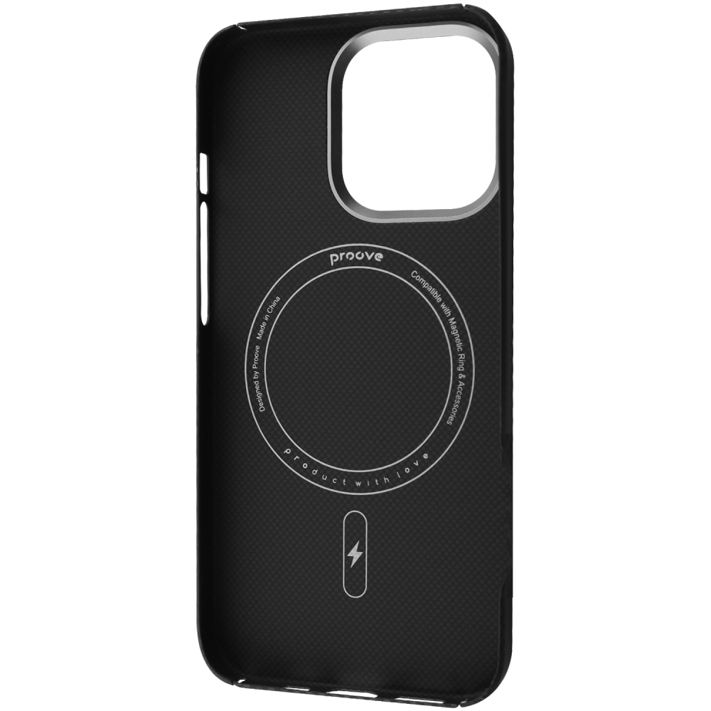 Чохол Proove Carbon Slim with Magnetic Ring iPhone 16 Pro — Придбати в Україні - фото 12