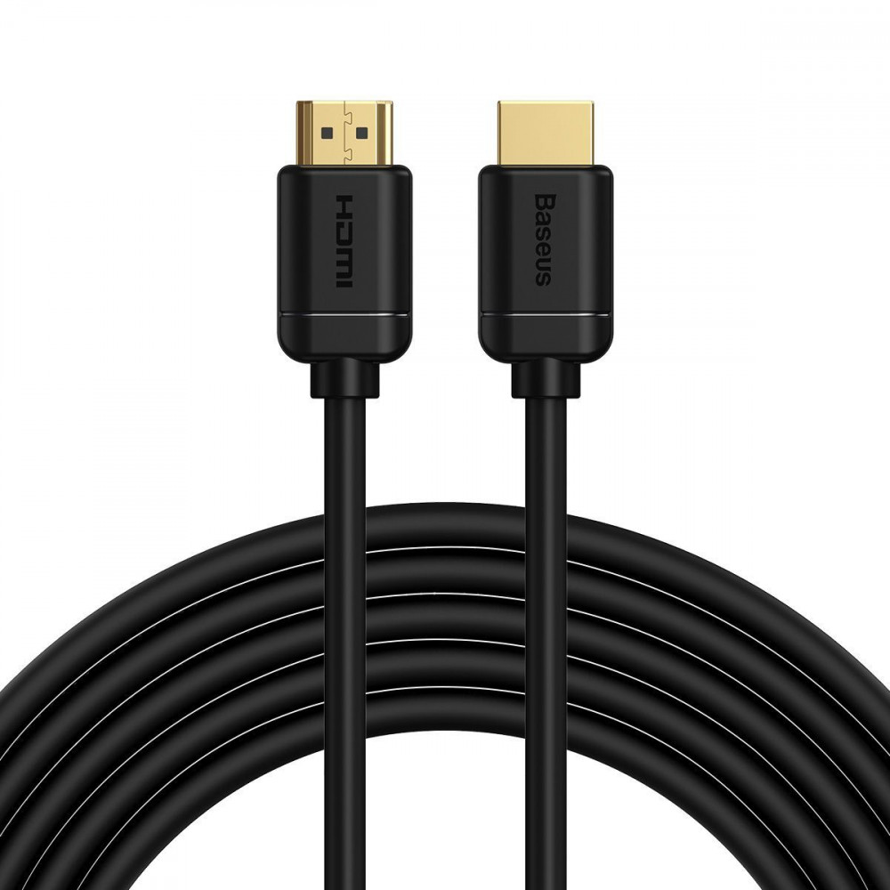 Кабель Baseus High Definition HDMI Male To HDMI Male (5m) black на картинке №1