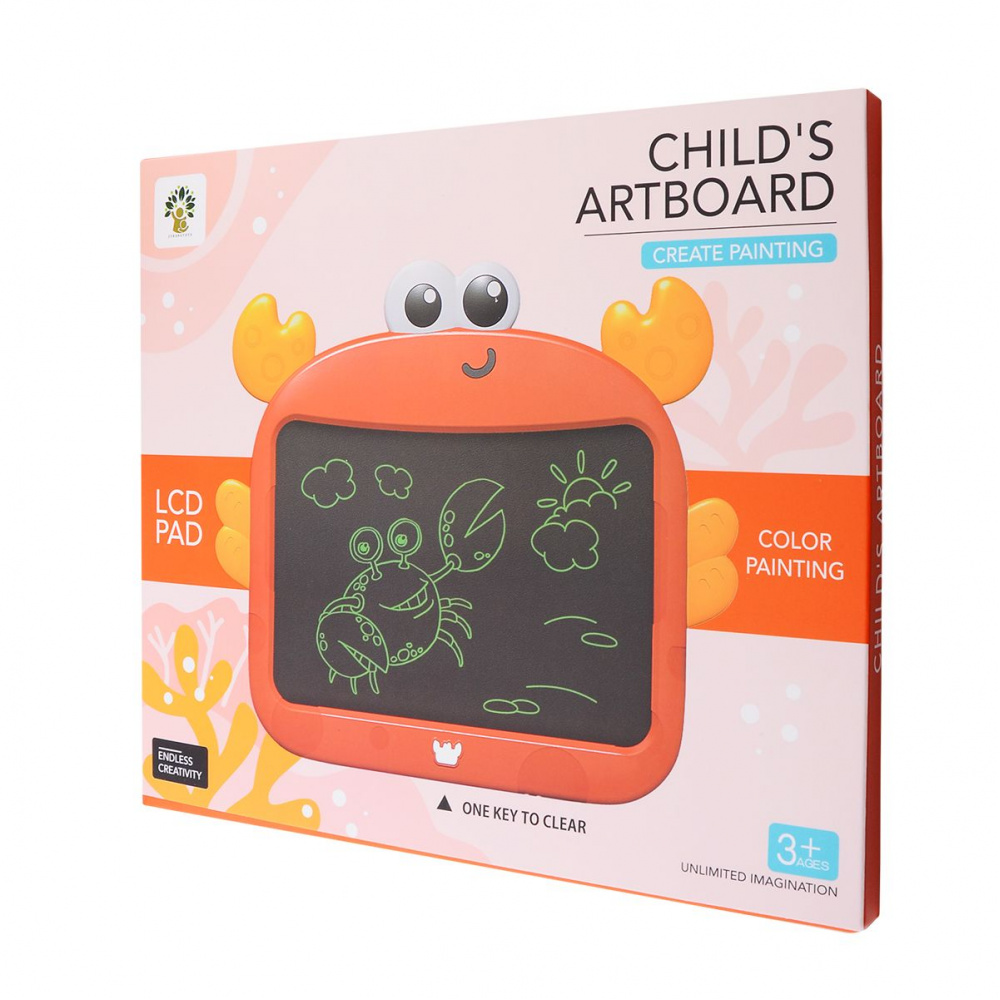 Планшет для малювання Crab 8.5 дюймів (colors) — Придбати в Україні