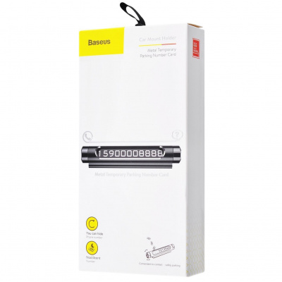 Купить Парковочная Карта Baseus Temporary Parking Number Card 22695 - Ncase