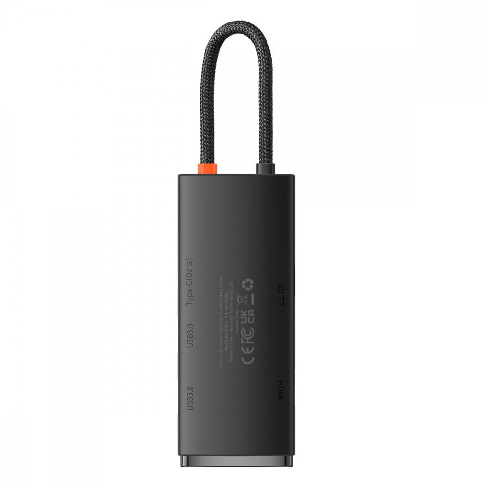 USB-Хаб Baseus Lite Series 6-in-1 (Type-C to HDMI + 2xUSB 3.0 + Type-C + SD/TF) — Придбати в Україні - фото 5