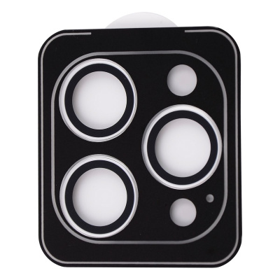 Захист камери Proove Achilles iPhone 15 Pro/15 Pro Max silver