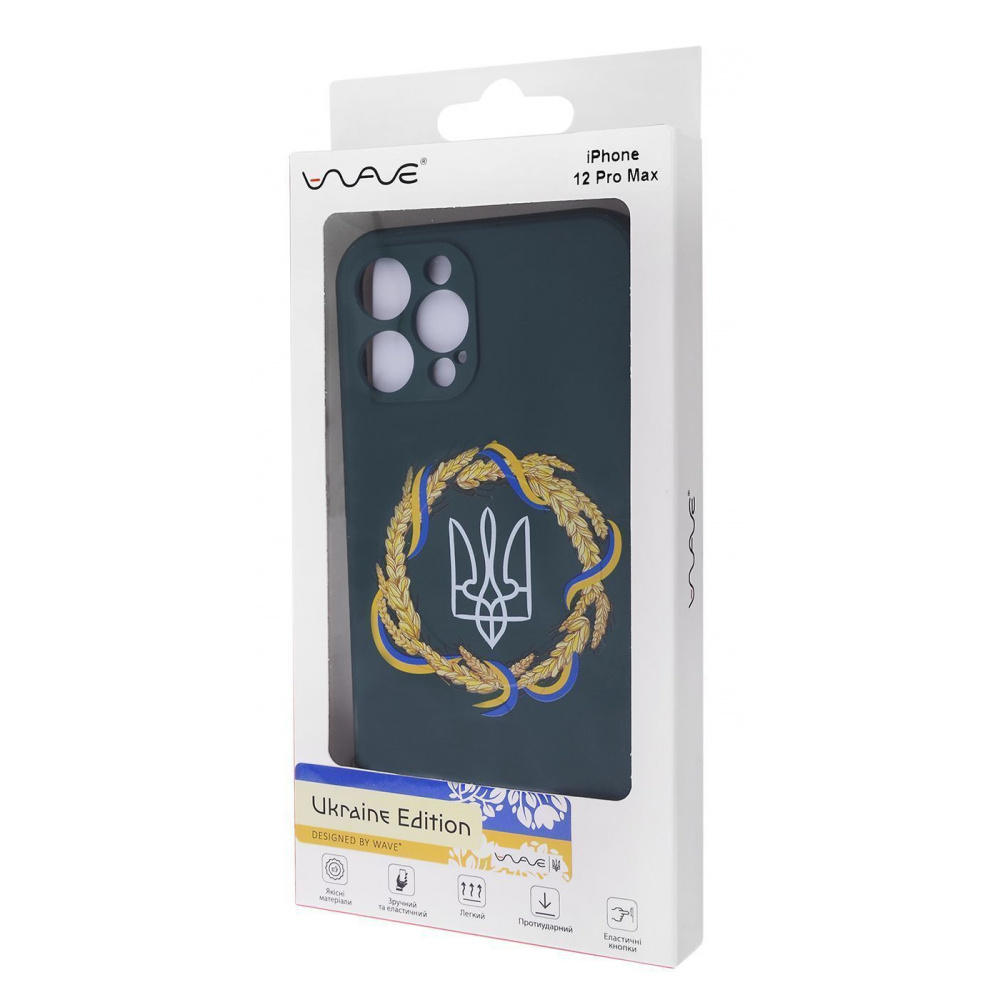 Чохол WAVE Ukraine Edition Case with MagSafe iPhone 12 Pro Max — Придбати в Україні - фото 1
