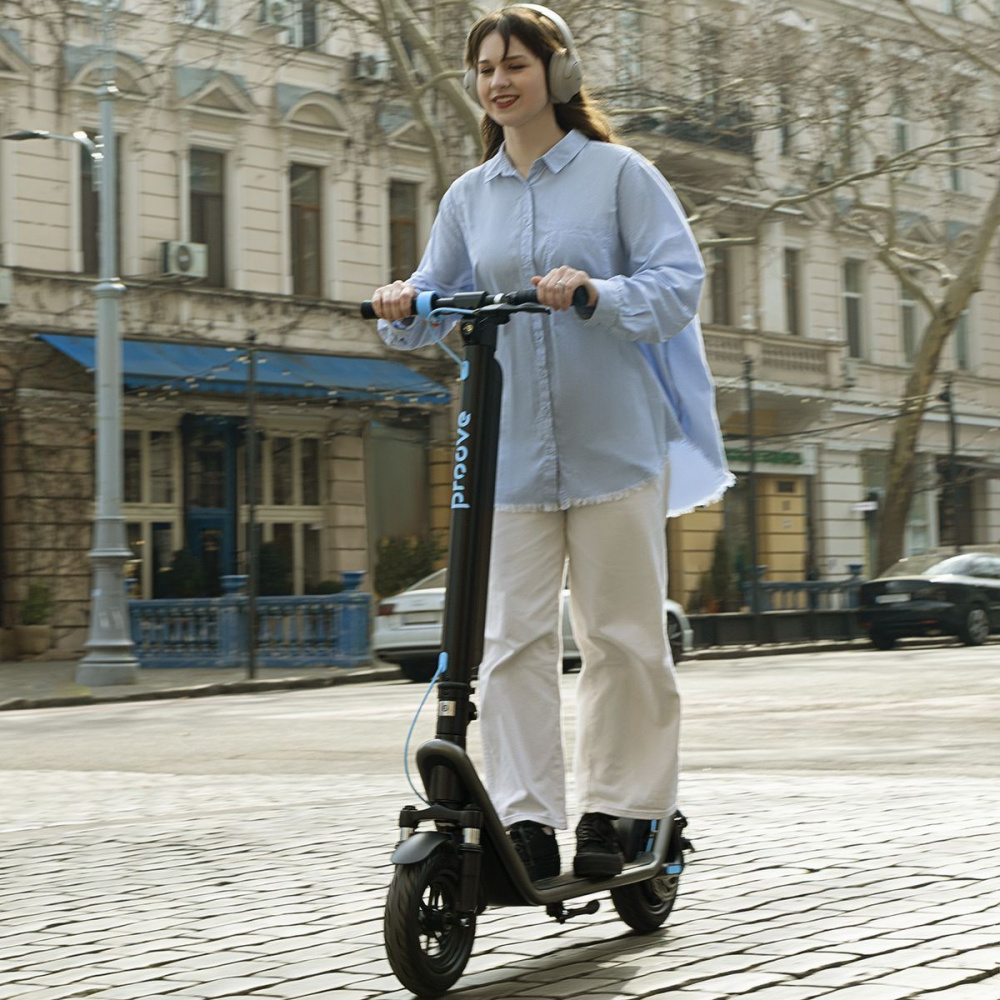 Електросамокат Proove Model Urban App  450W (чорно блакитний) — Придбати в Україні - фото 21