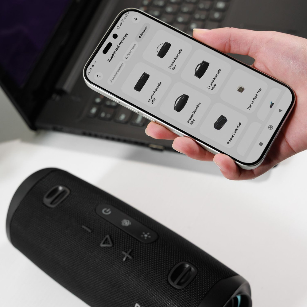 Портативная акустика Proove Rumble 40W (APP) - фото 8