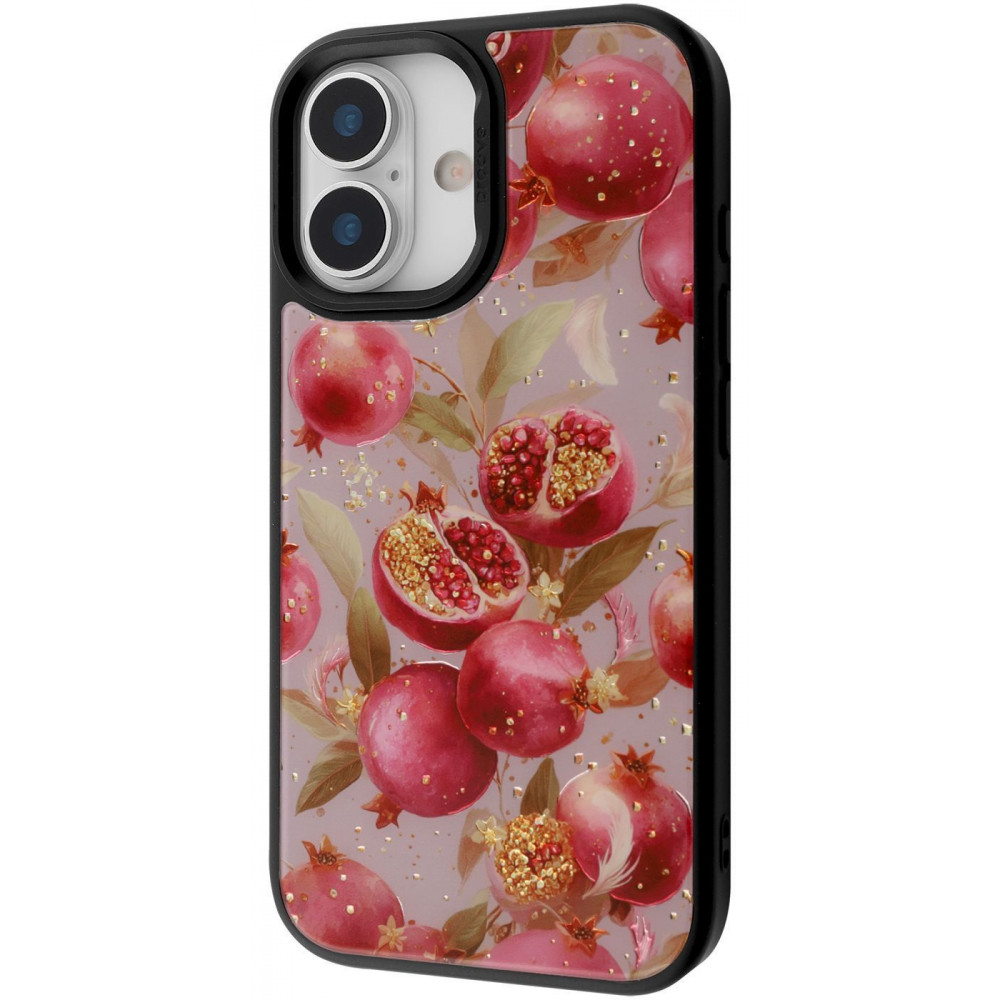 Чохол Proove Muse Fleur Case with Magnetic Ring iPhone 17 (PCMFIP1700B3) granat на малюнкі №1
