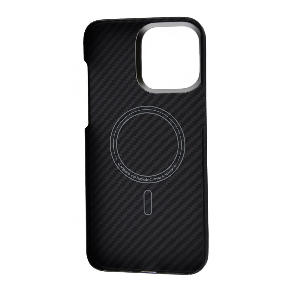 Чохол WAVE Premium Carbon Slim with Magnetic Ring iPhone 15 Pro Max — Придбати в Україні - фото 1