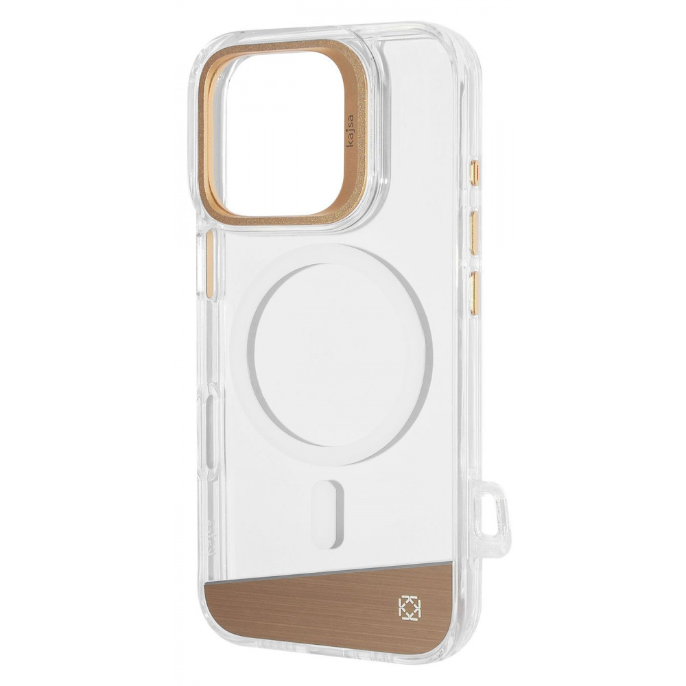 Чехол Kajsa Aluminium Shield with Magnetic Ring для iPhone 16 Pro Max - фото 8