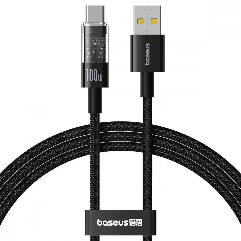 Кабель Baseus Gem Fast-Charging Data Cable Type-C 100W 2m — Придбати в Україні - фото 3