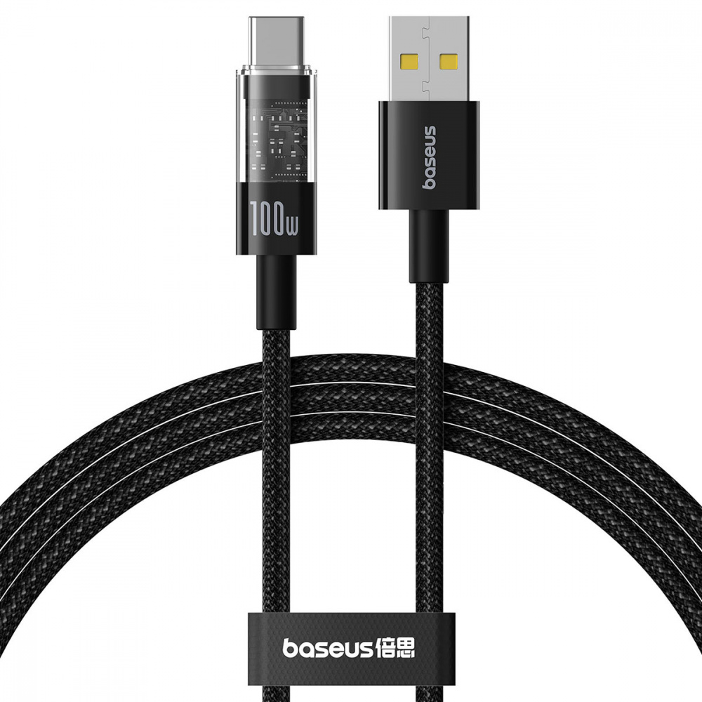 Кабель Baseus Gem Fast-Charging Data Cable Type-C 100W 2m - фото 3