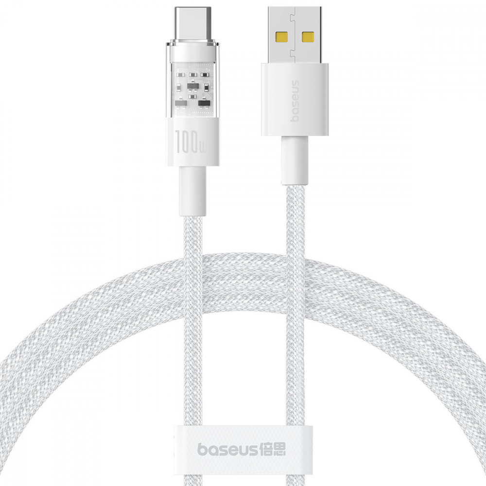 Кабель Baseus Gem Fast-Charging Data Cable Type-C 100W 2m