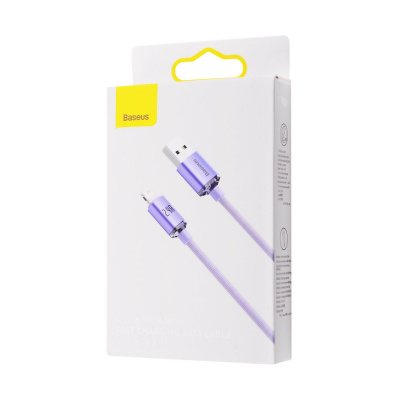 Купить Кабель Baseus Crystal Shine Series Fast Charging Lightning 2.4A (2m) 35103 - Ncase