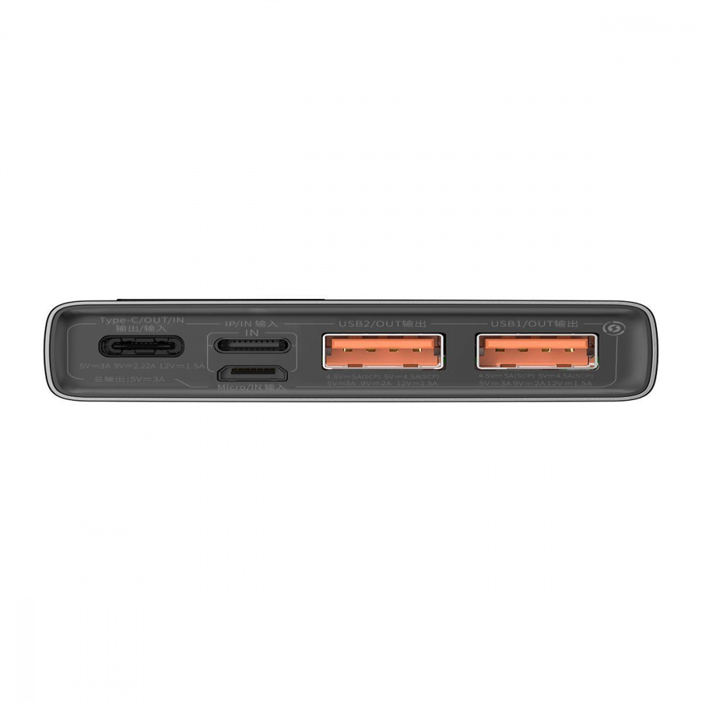 Портативна Батарея Baseus Adaman Metal Digital Display Overseas Edition 22.5W 10000mAh — Придбати в Україні - фото 5