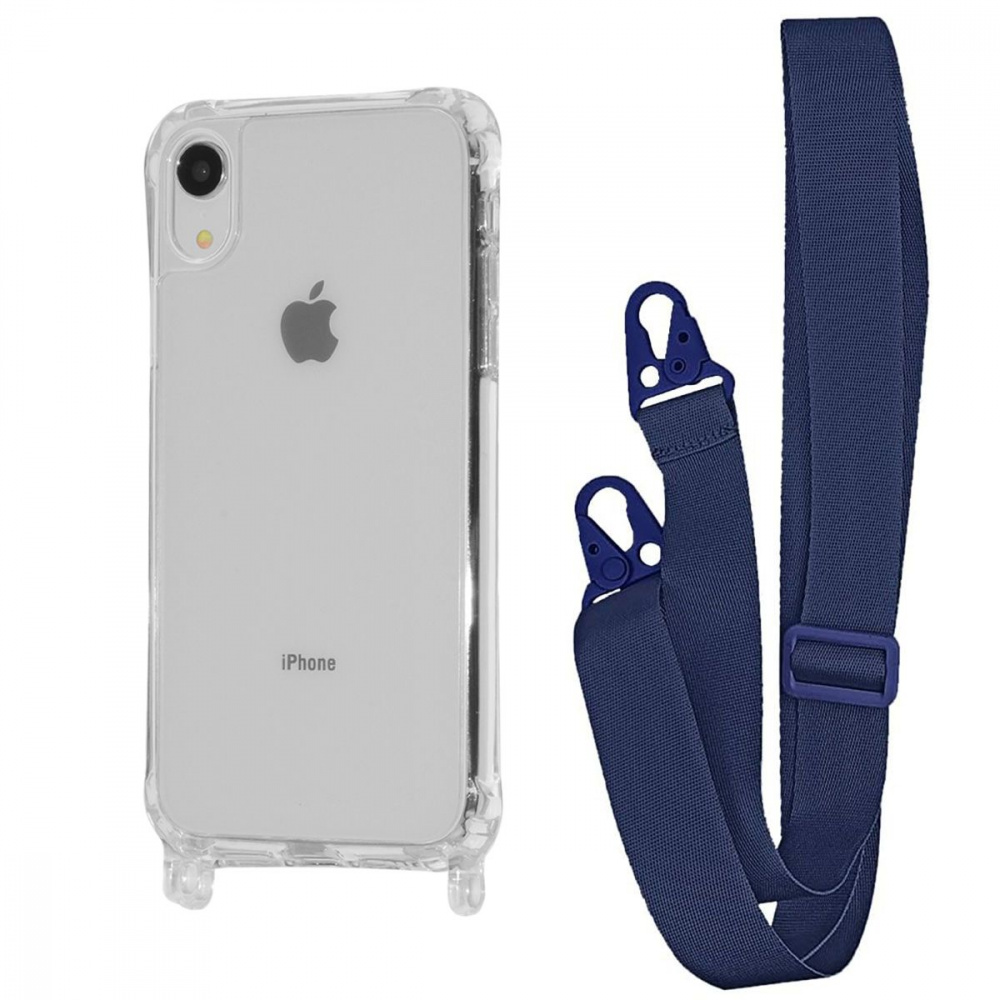 Чехол WAVE Clear Case with Strap iPhone Xr - фото 13