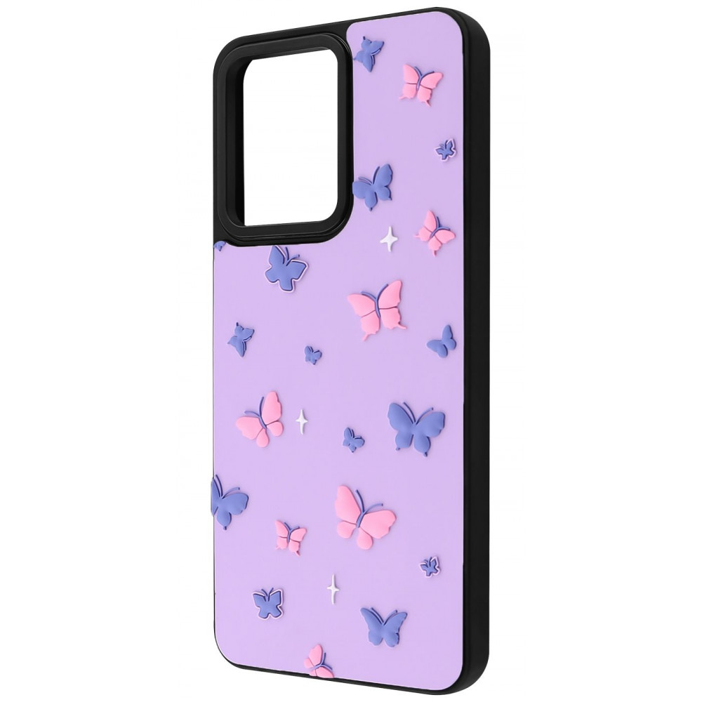 Чохол WAVE Doodle Case Xiaomi Redmi Note 12 4G butterflies на малюнкі №1