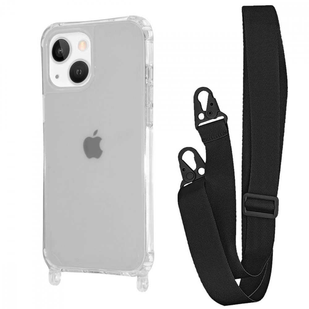 Чехол WAVE Clear Case with Strap iPhone 15 - фото 13