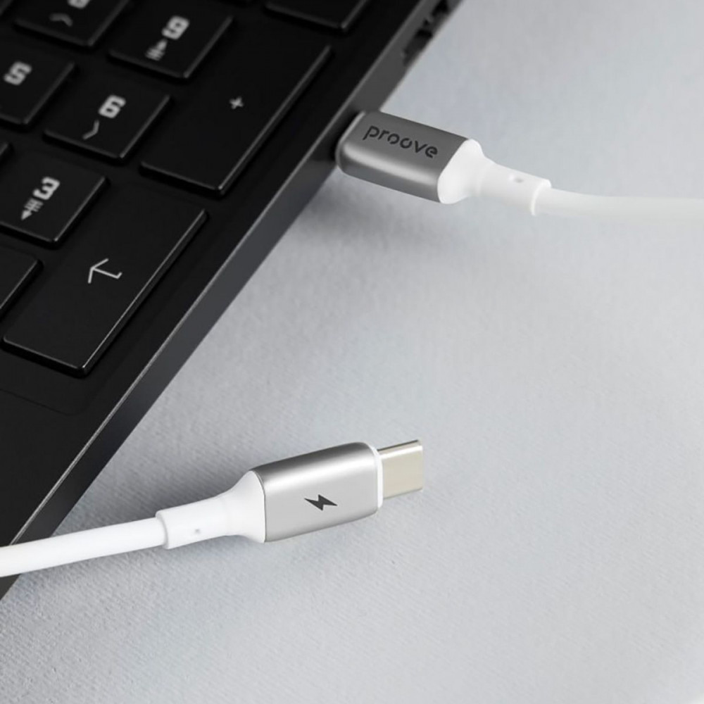 Кабель Proove Flex Metal USB to Lightning 2.4A (1m) - фото 5