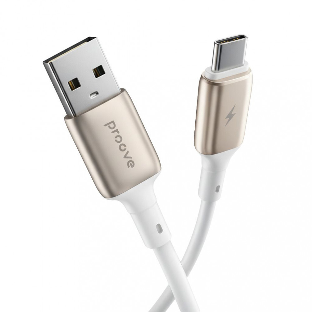 Кабель Proove Flex Metal USB to Type-C 3A (1m) - фото 3