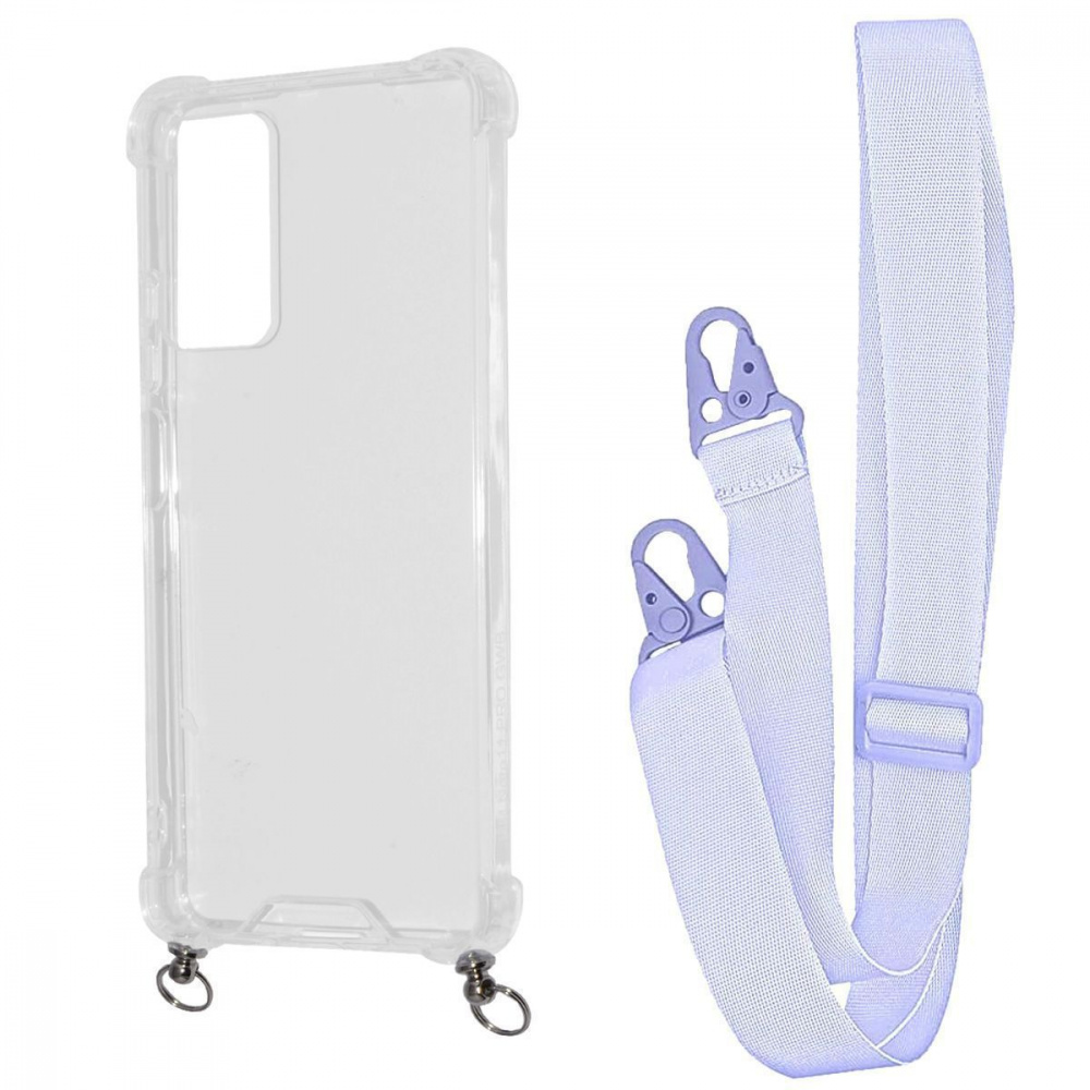 Чохол WAVE Clear Case with Strap Xiaomi Redmi Note 11 Pro/Redmi Note 12 Pro 4G — Придбати в Україні - фото 5