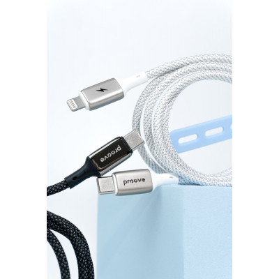 Кабель Proove Dense Metal Type-C to Lightning 27W (1m) — Придбати в Україні