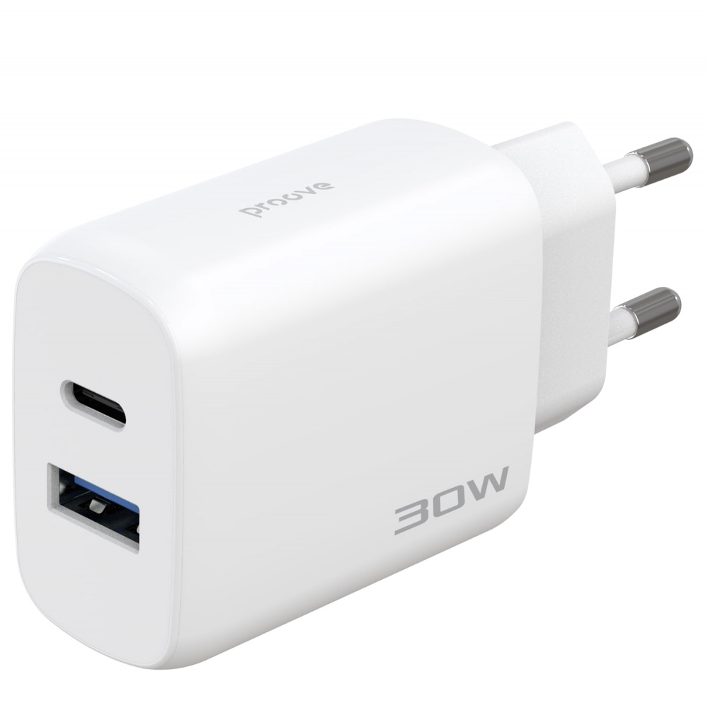 МЗП Proove Silicone Power 2 30W (Type-C + USB) + Cable Type-C to Type-C (1m) — Придбати в Україні - фото 7