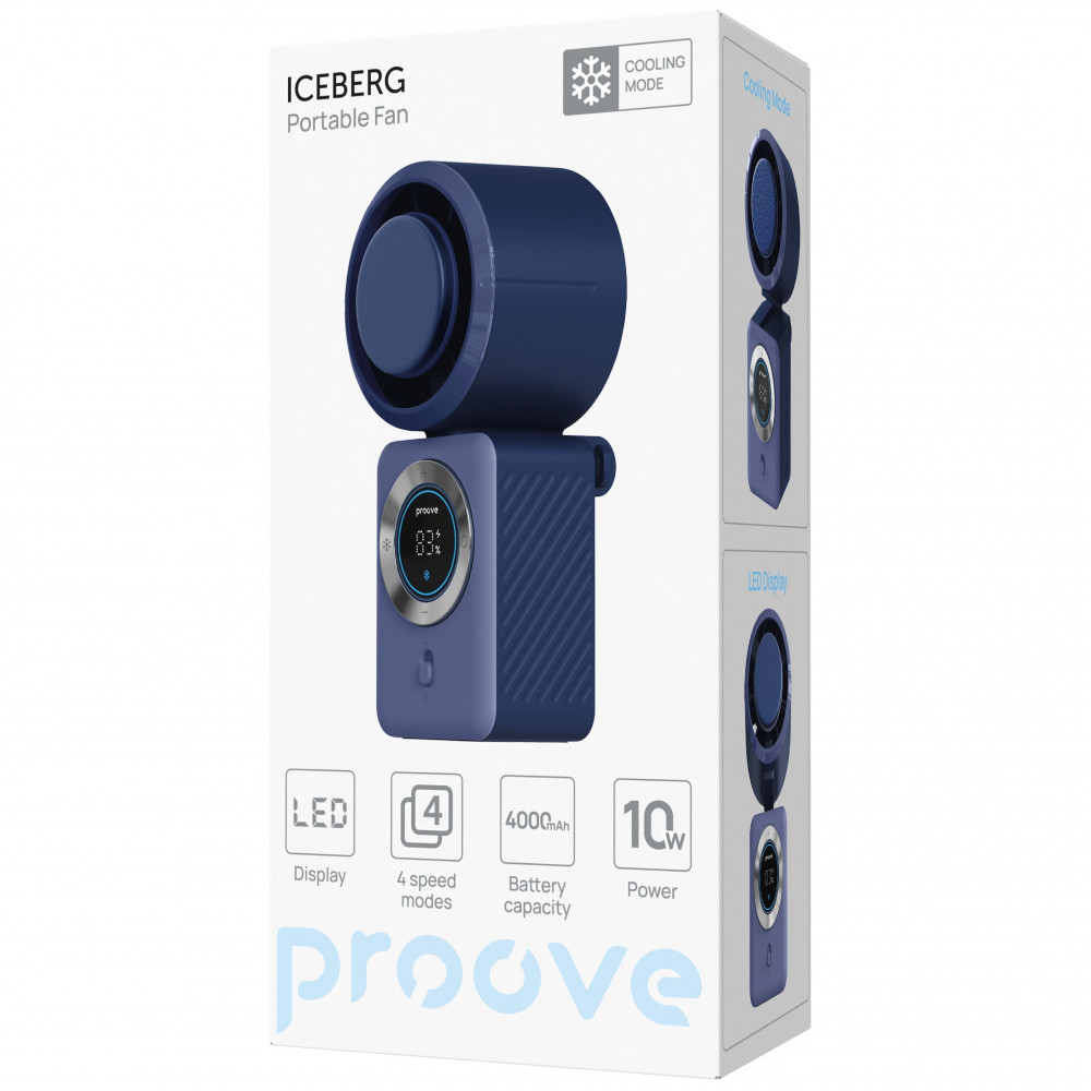 Портативный вентилятор Proove IceBerg beige (PFIB10002002) Бежевый на картинке №2