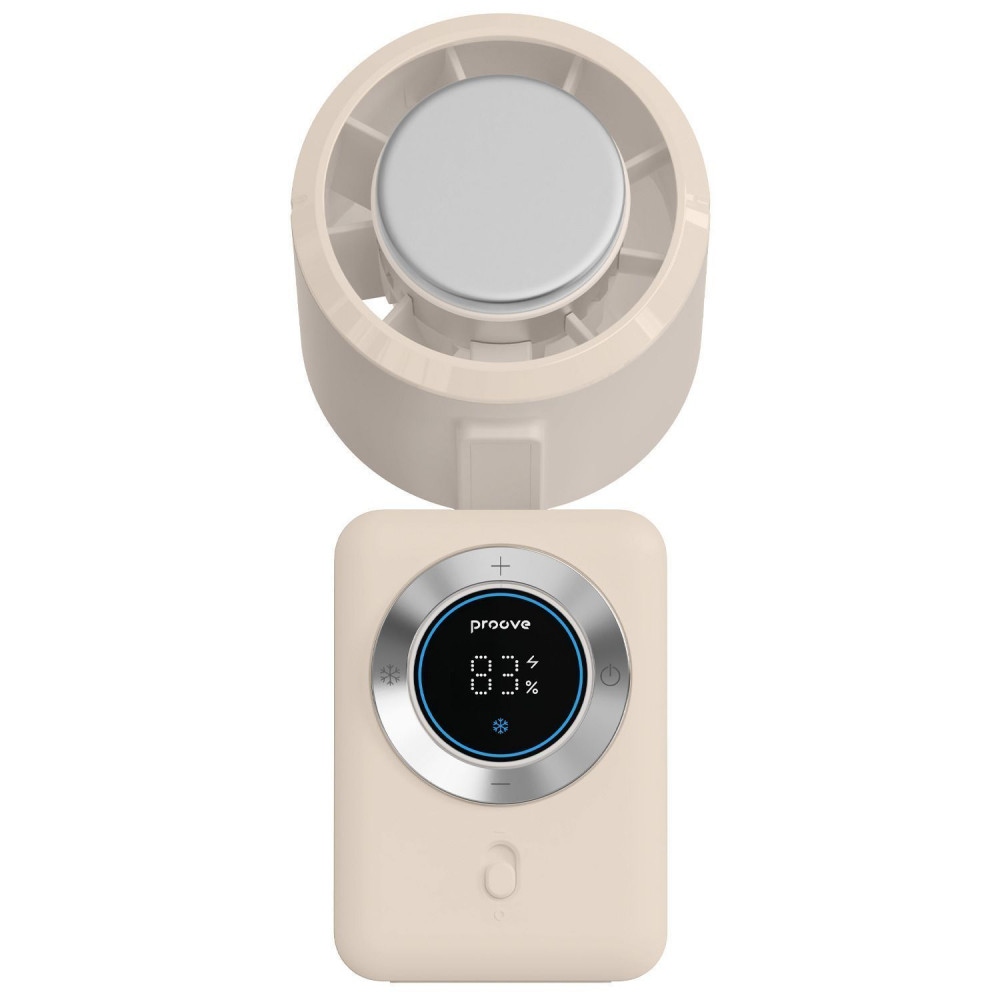 Портативный вентилятор Proove IceBerg beige (PFIB10002002) Бежевый на картинке №9
