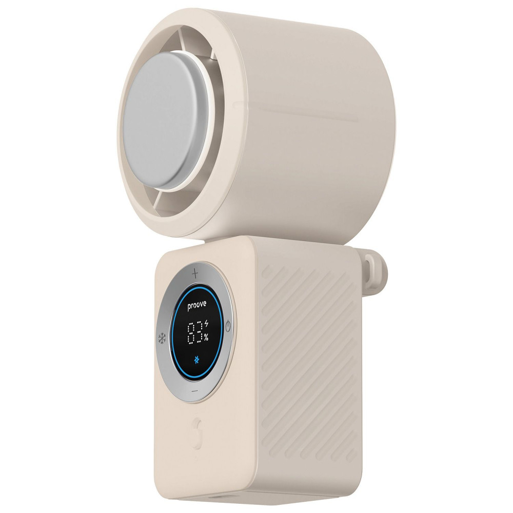 Портативный вентилятор Proove IceBerg beige (PFIB10002002) Бежевый на картинке №1