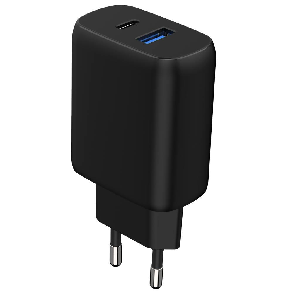СЗУ  Proove Silicone Power 2 30W (Type-C + USB) +  КабельType-C to Type-C (1m) - фото 5