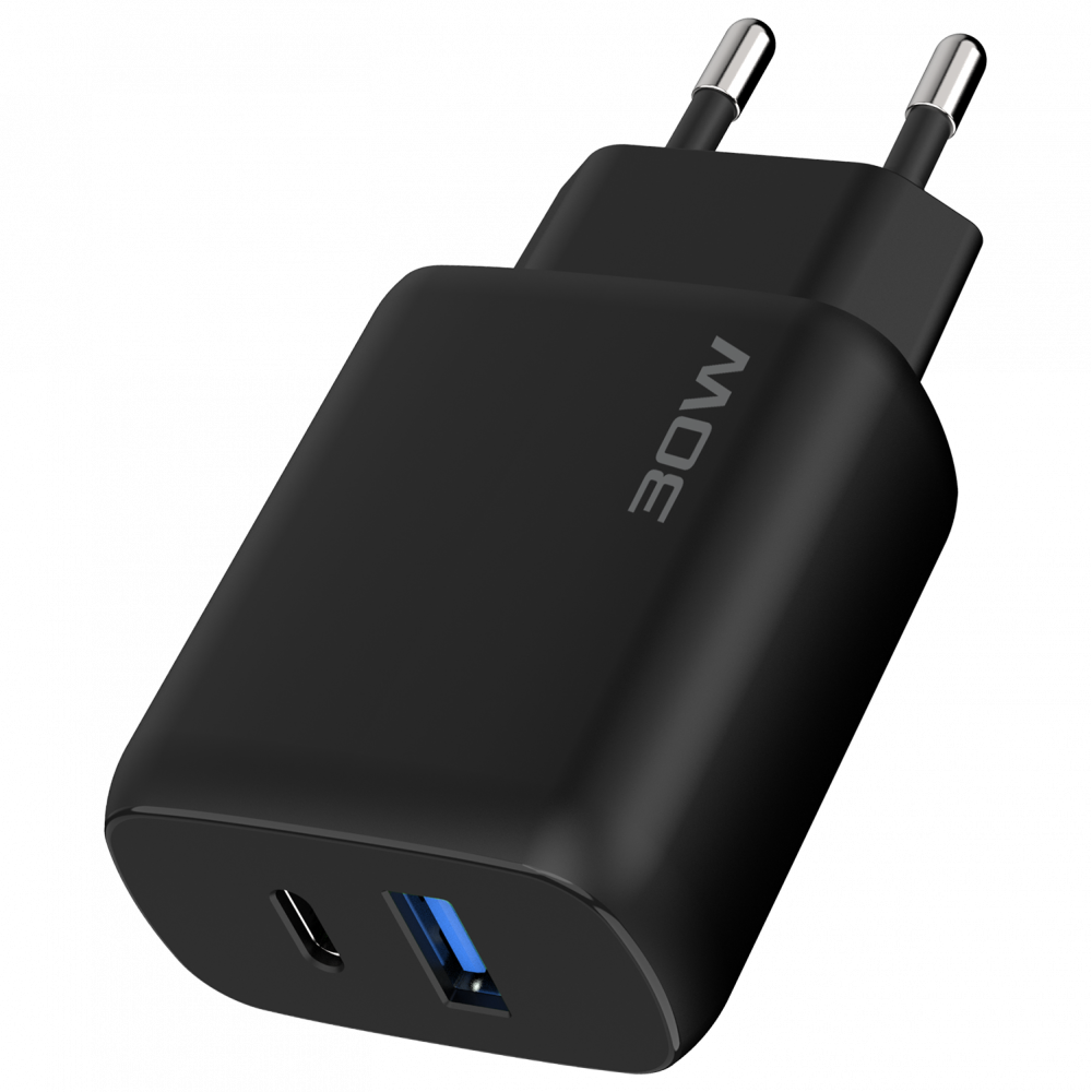 СЗУ  Proove Silicone Power 2 30W (Type-C + USB) +  КабельType-C to Type-C (1m) - фото 6