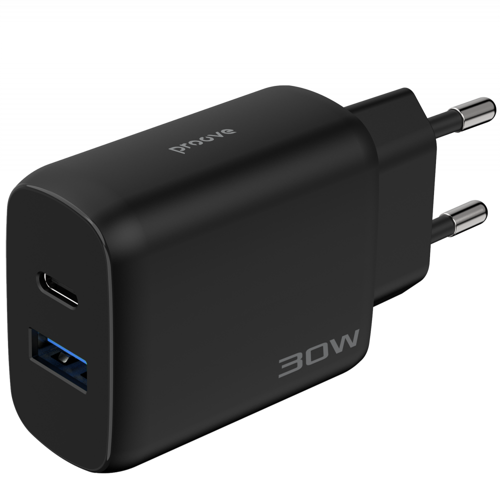 СЗУ  Proove Silicone Power 2 30W (Type-C + USB) +  КабельType-C to Type-C (1m) - фото 7