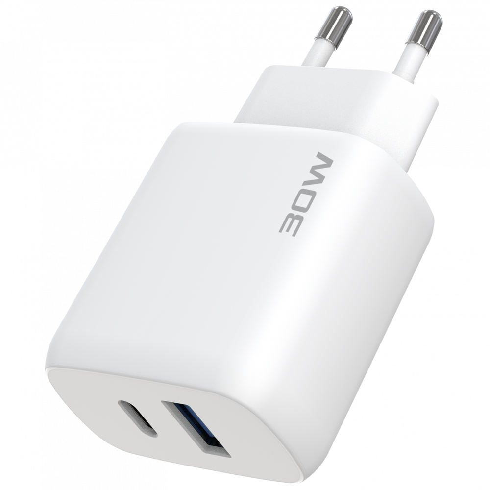 СЗУ  Proove Silicone Power 2 30W (Type-C + USB) +  КабельType-C to Type-C (1m) - фото 3