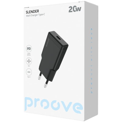 Купить СЗУ Proove Slender 20W (Type-C) 63248 - Ncase
