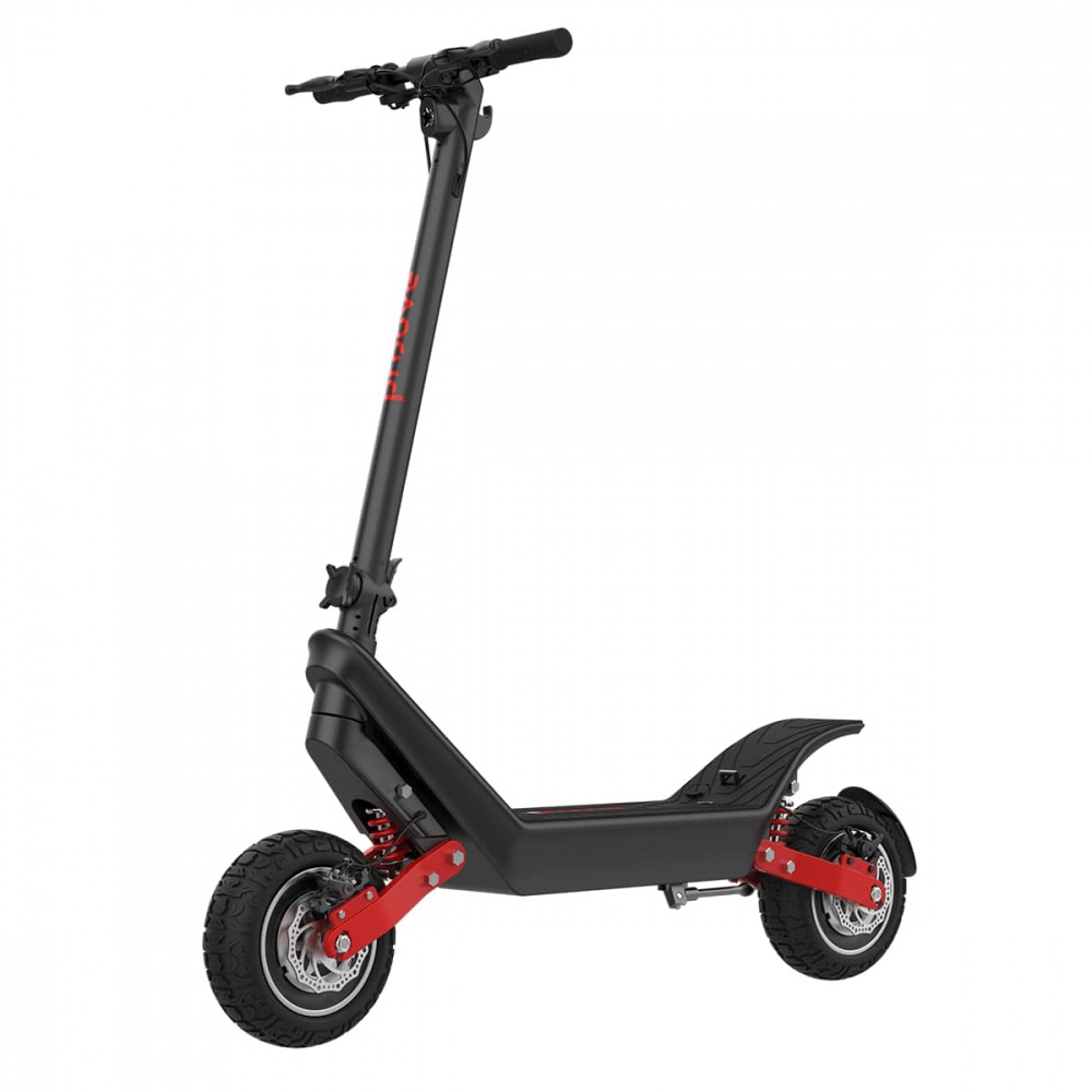 Электросамокат Proove Model Dual Sport App  1200W (черно/красный) - фото 2