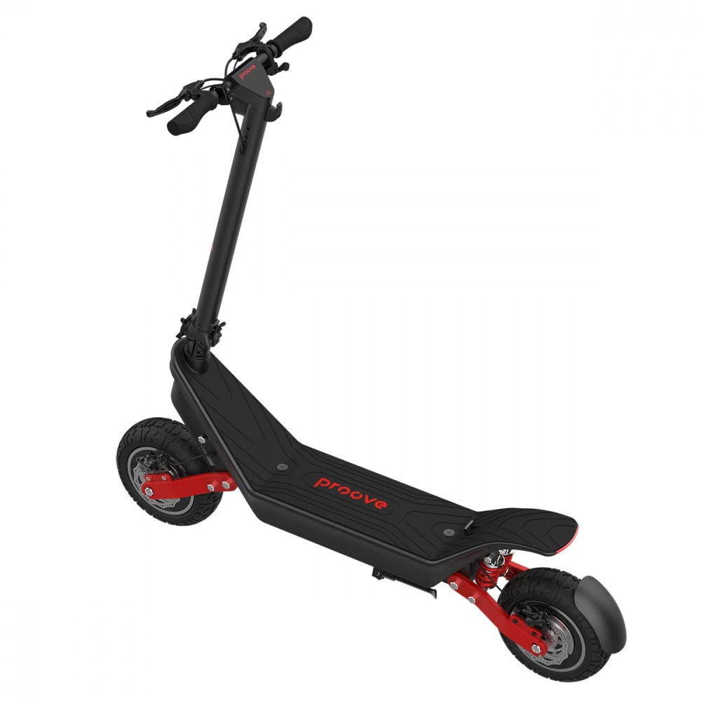 Электросамокат Proove Model Dual Sport App  1200W (черно/красный) - фото 20