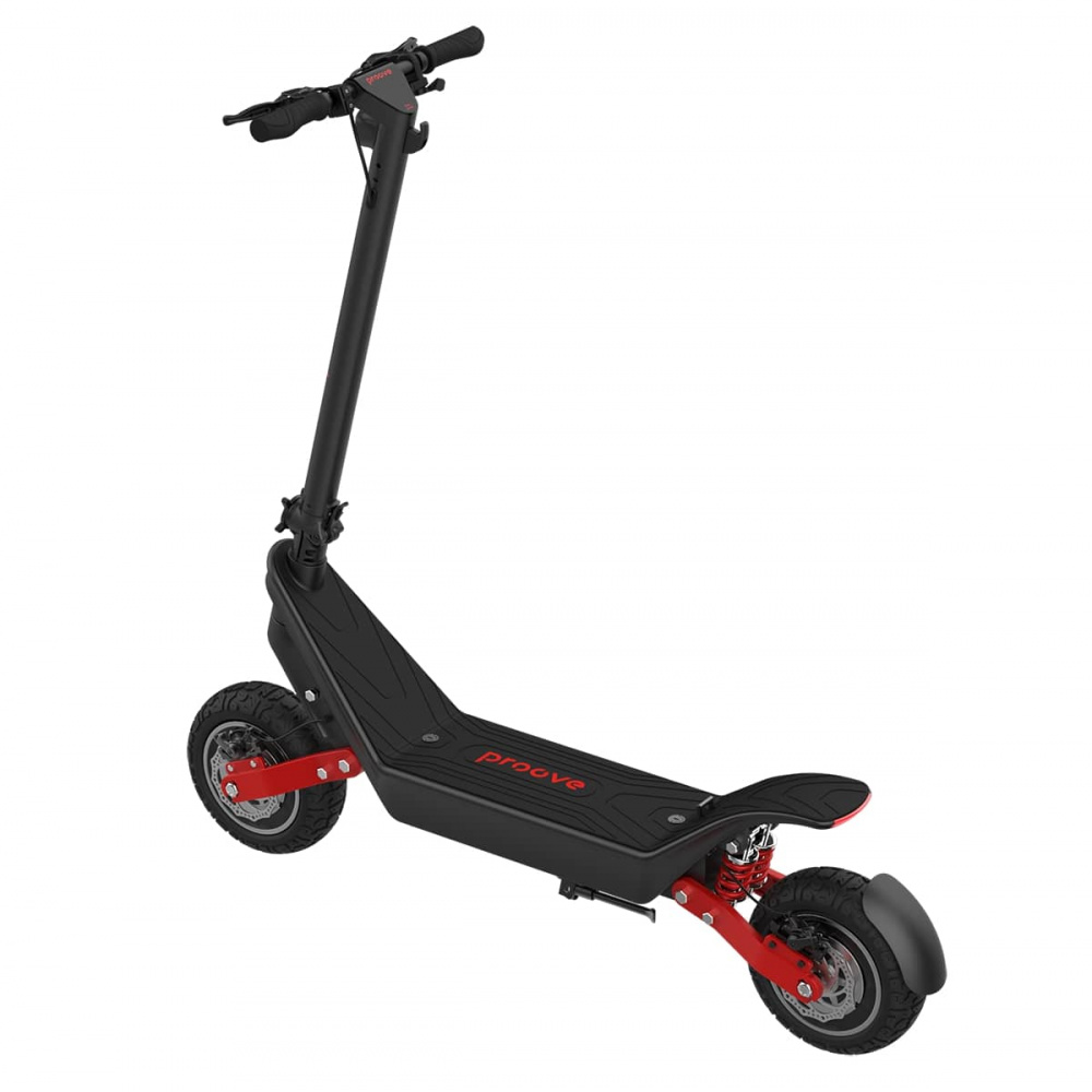 Электросамокат Proove Model Dual Sport App  1200W (черно/красный) - фото 3