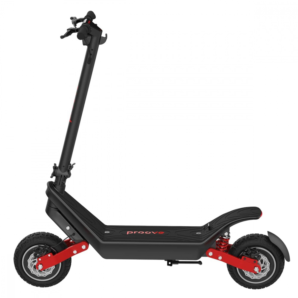 Электросамокат Proove Model Dual Sport App  1200W (черно/красный) - фото 4