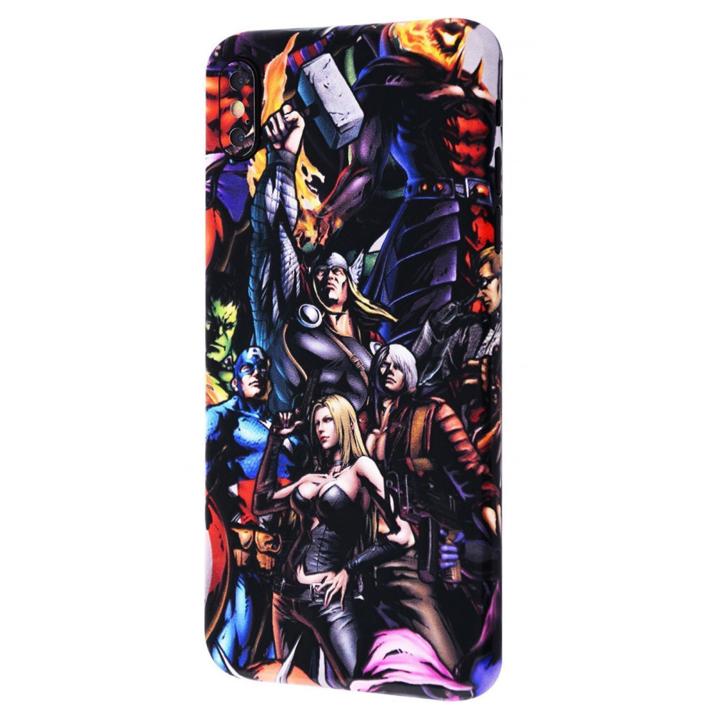 Защитная гидрогелевая пленка BLADE Hydrogel Screen Protection back Comics series - фото 5
