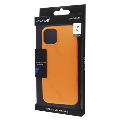 Чохол WAVE Premium Leather Edition Case with Magnetic Ring iPhone 13